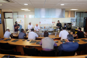 Sergi Mediavilla: 'El futuro de la cocina profesional'. Foto: Acfi Press